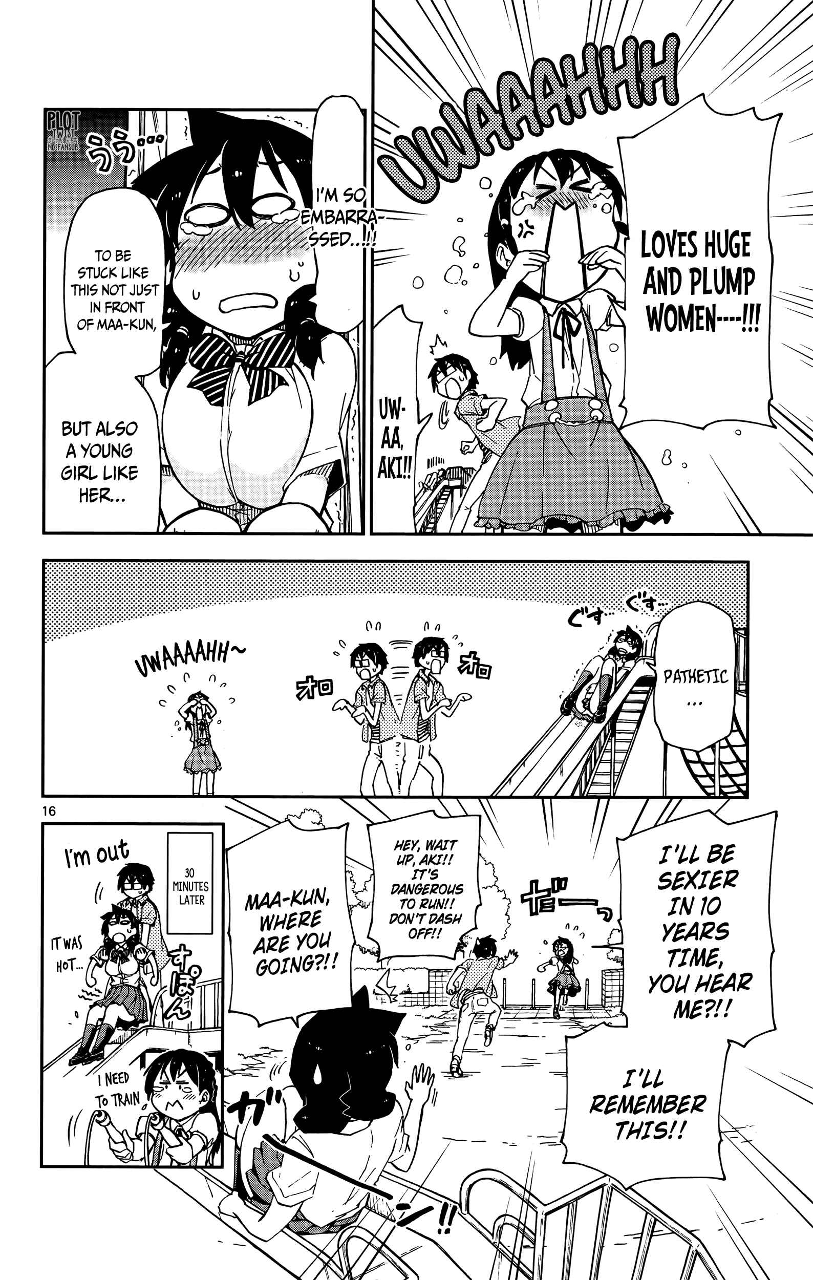 Page 16 Chapter 13 Amano Megumi wa Suki Darake!