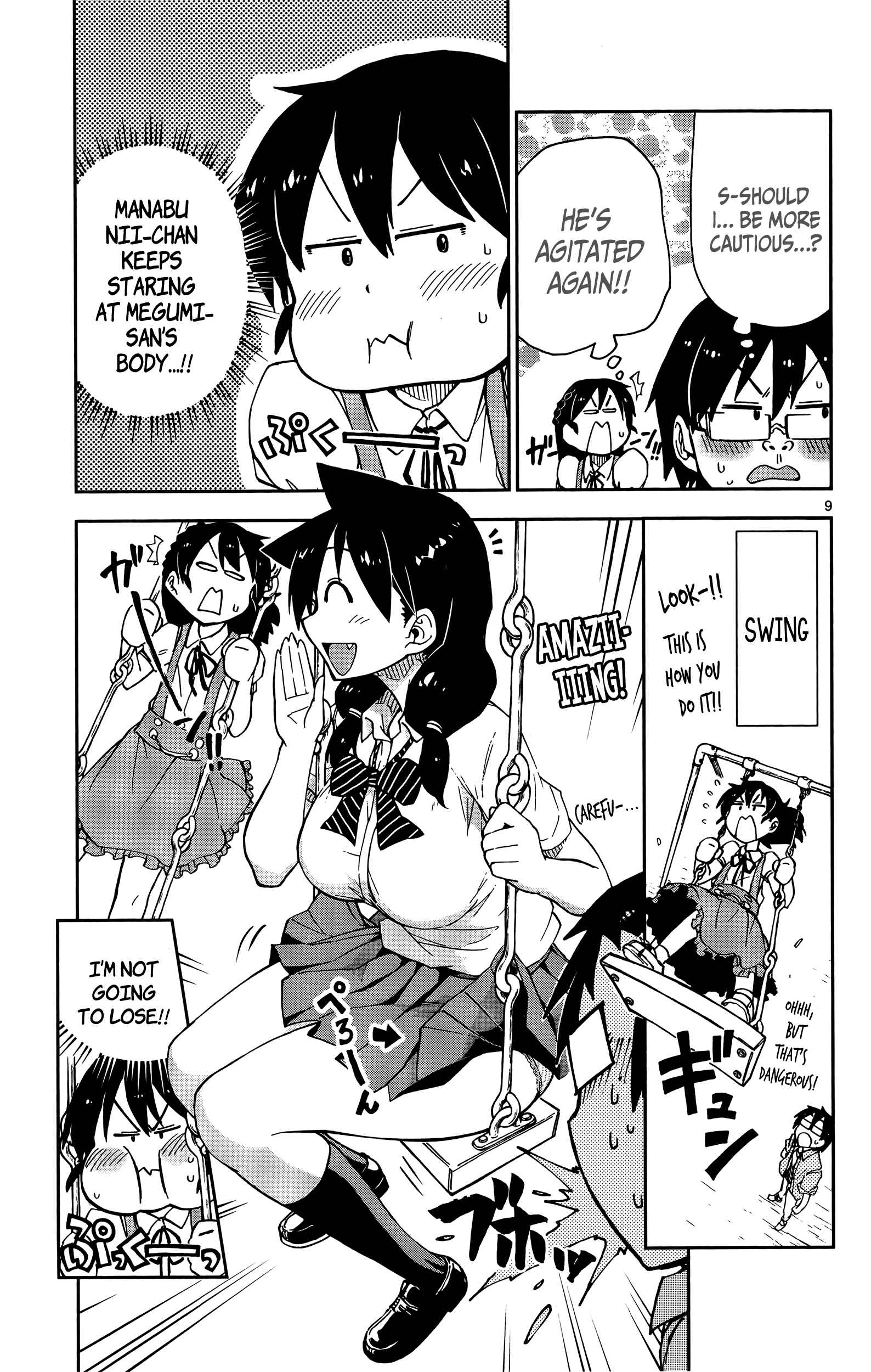 Page 9 Chapter 13 Amano Megumi wa Suki Darake!