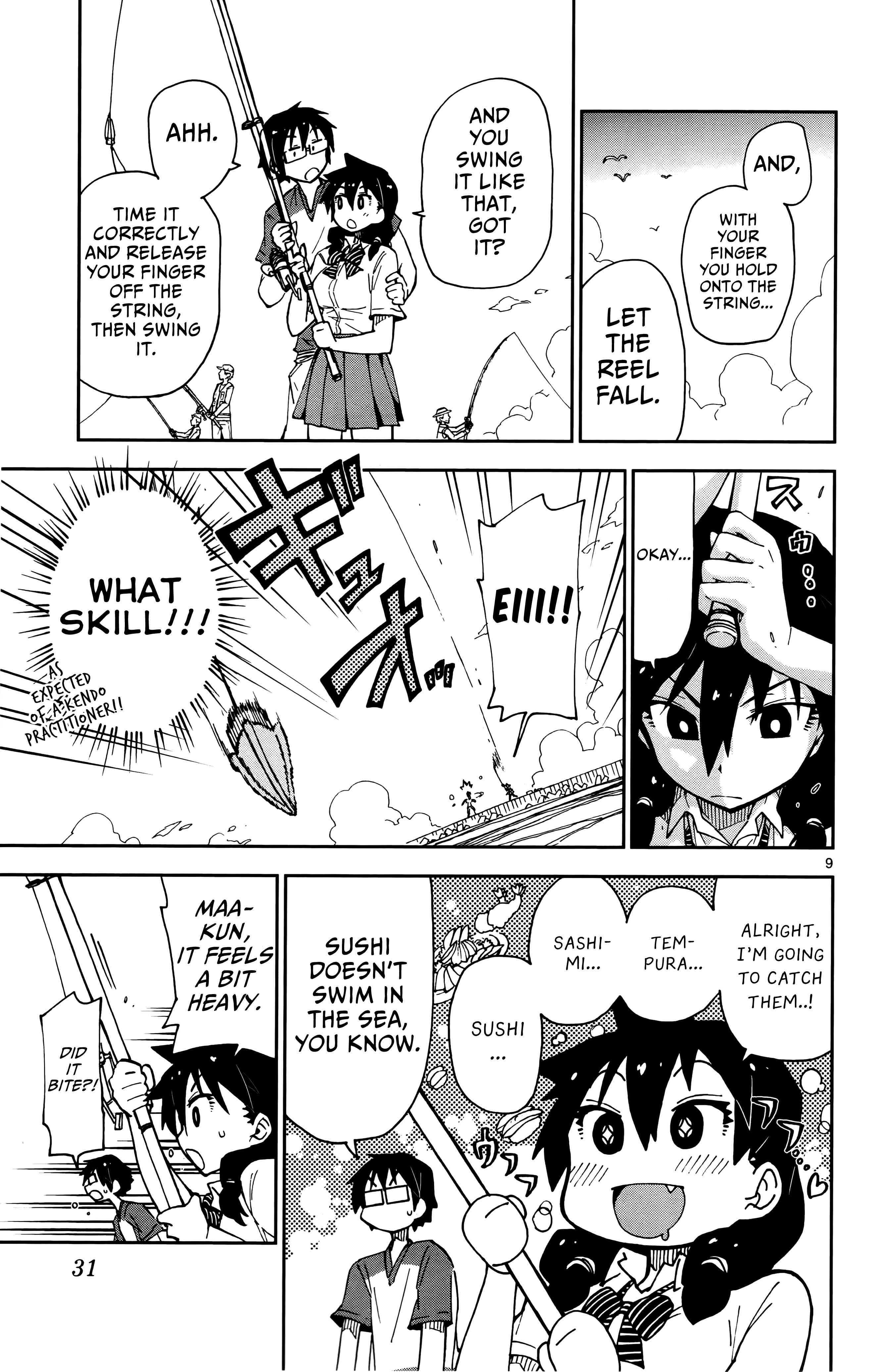 Page 9 Chapter 11 Amano Megumi wa Suki Darake!