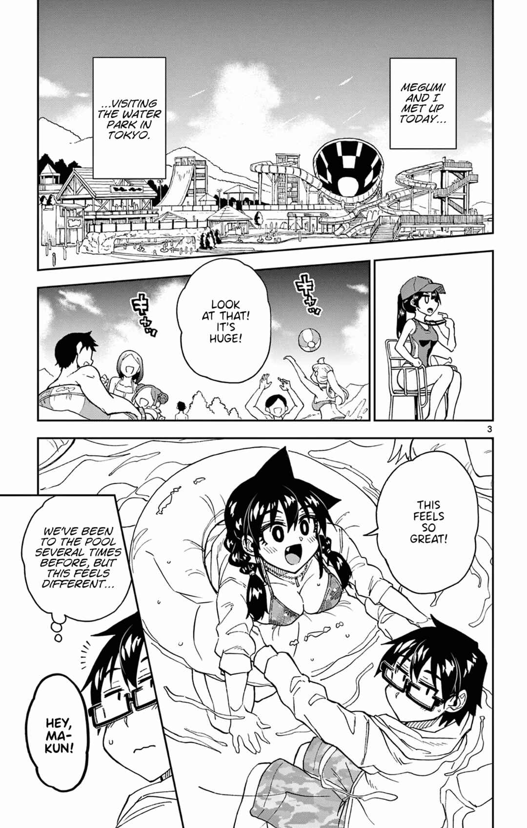 Page 3 Chapter 280 Amano Megumi wa Suki Darake!