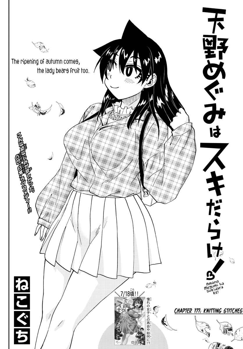 Page 2 Chapter 177 Amano Megumi wa Suki Darake!