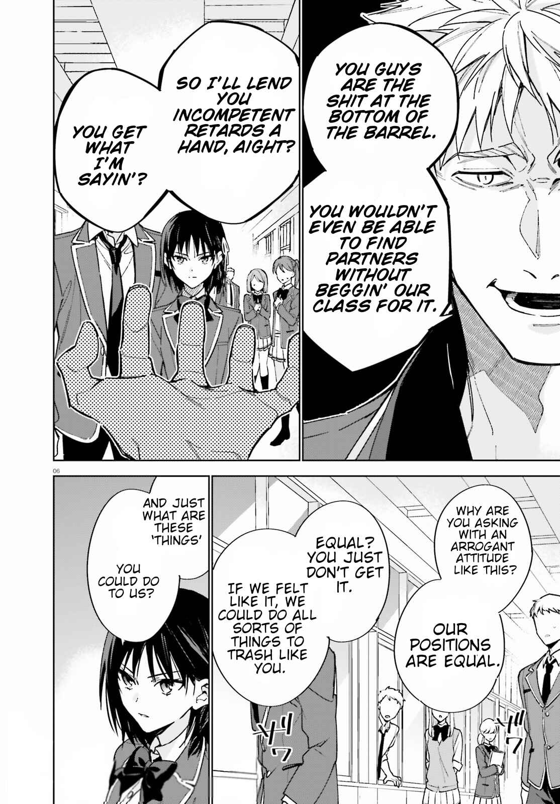 Page 6 Chapter 3 Youkoso Jitsuryoku Shijou Shugi no Kyoushitsu e: 2-nensei-hen