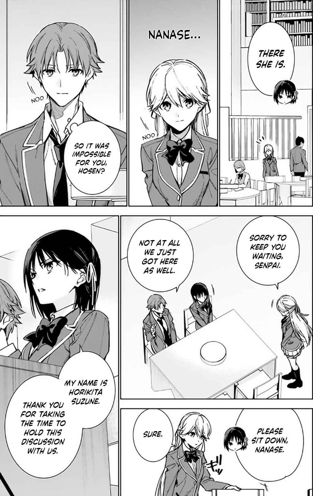 Page 3 Chapter 9 Youkoso Jitsuryoku Shijou Shugi no Kyoushitsu e: 2-nensei-hen