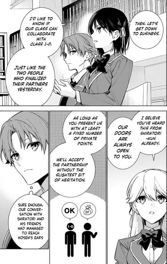 Page 7 Chapter 9 Youkoso Jitsuryoku Shijou Shugi no Kyoushitsu e: 2-nensei-hen