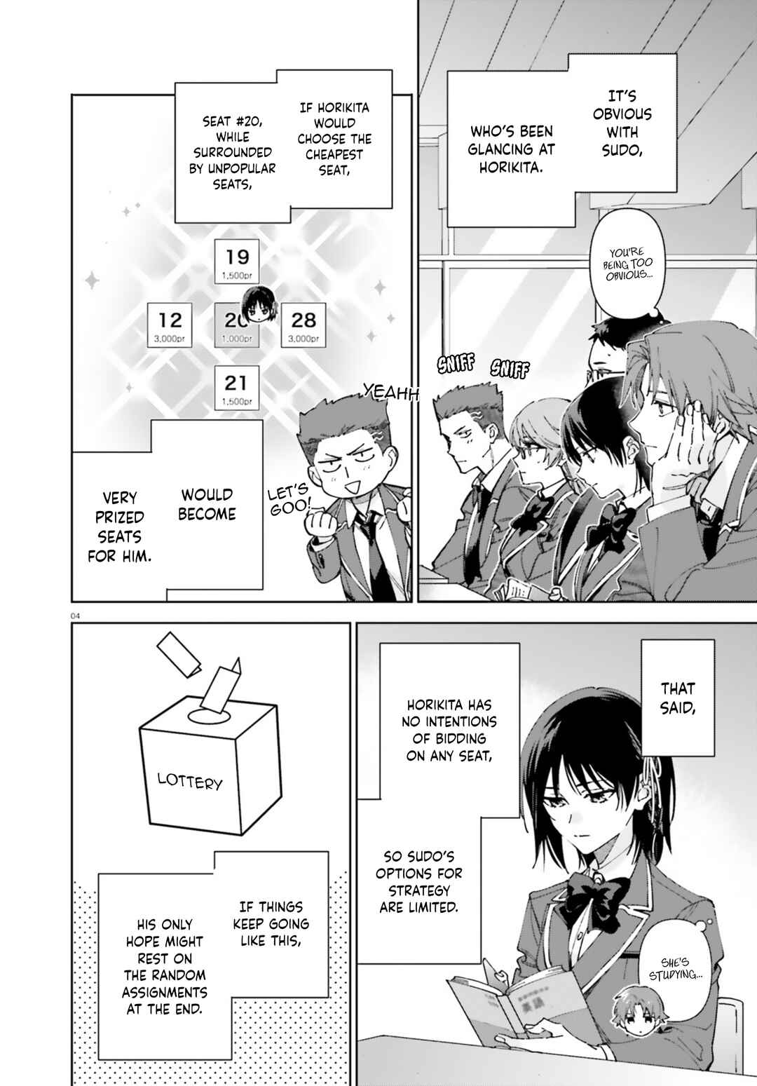 Page 4 Chapter 19.60 Youkoso Jitsuryoku Shijou Shugi no Kyoushitsu e: 2-nensei-hen
