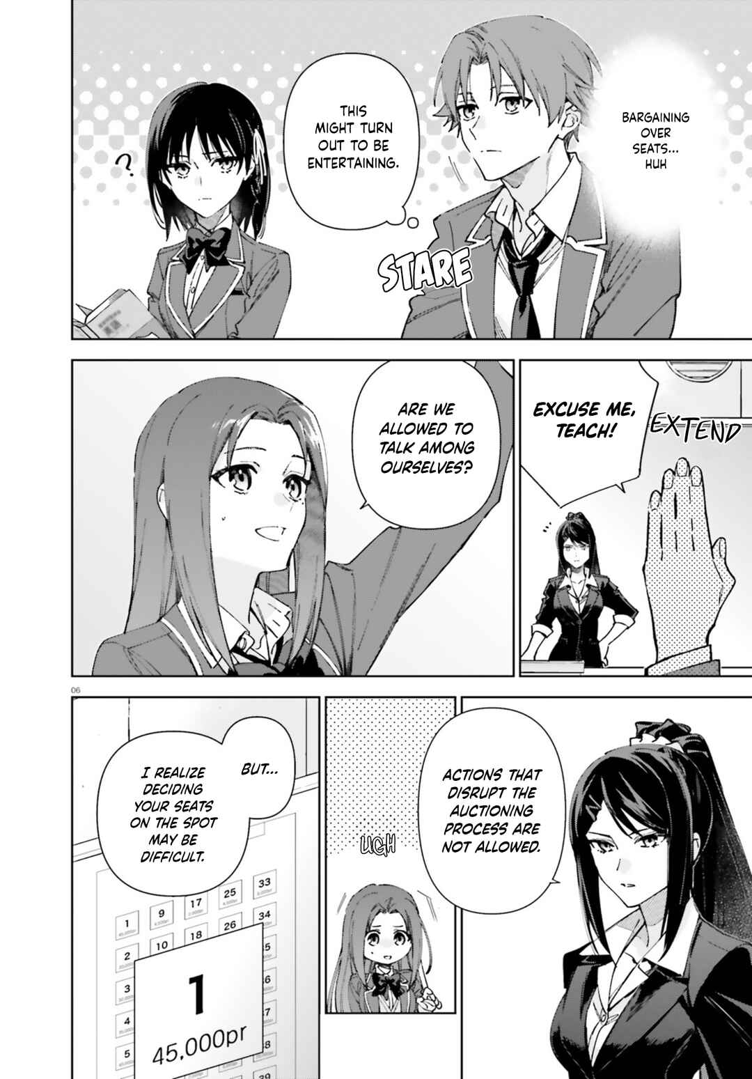 Page 6 Chapter 19.60 Youkoso Jitsuryoku Shijou Shugi no Kyoushitsu e: 2-nensei-hen