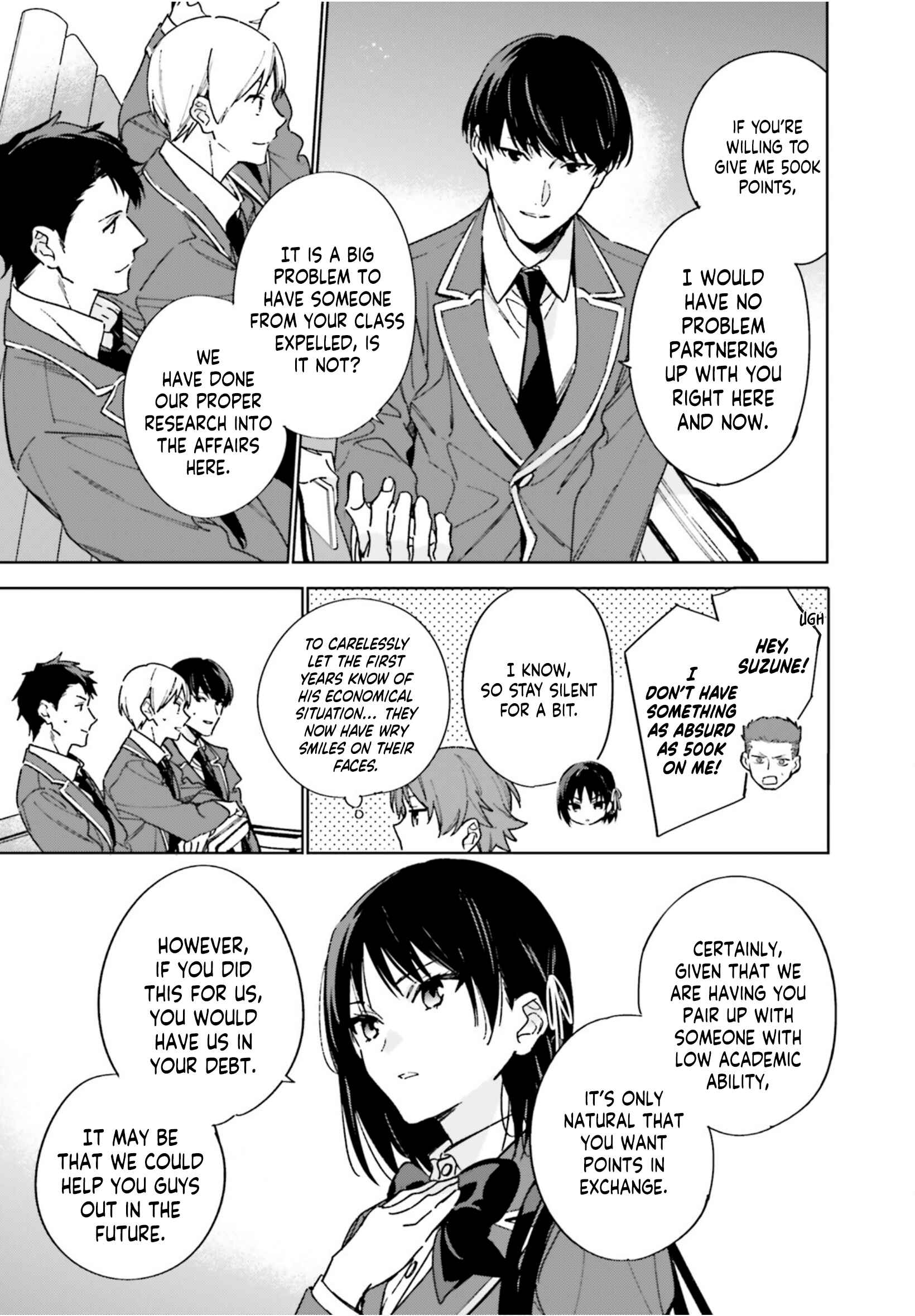 Page 16 Chapter 4 Youkoso Jitsuryoku Shijou Shugi no Kyoushitsu e: 2-nensei-hen