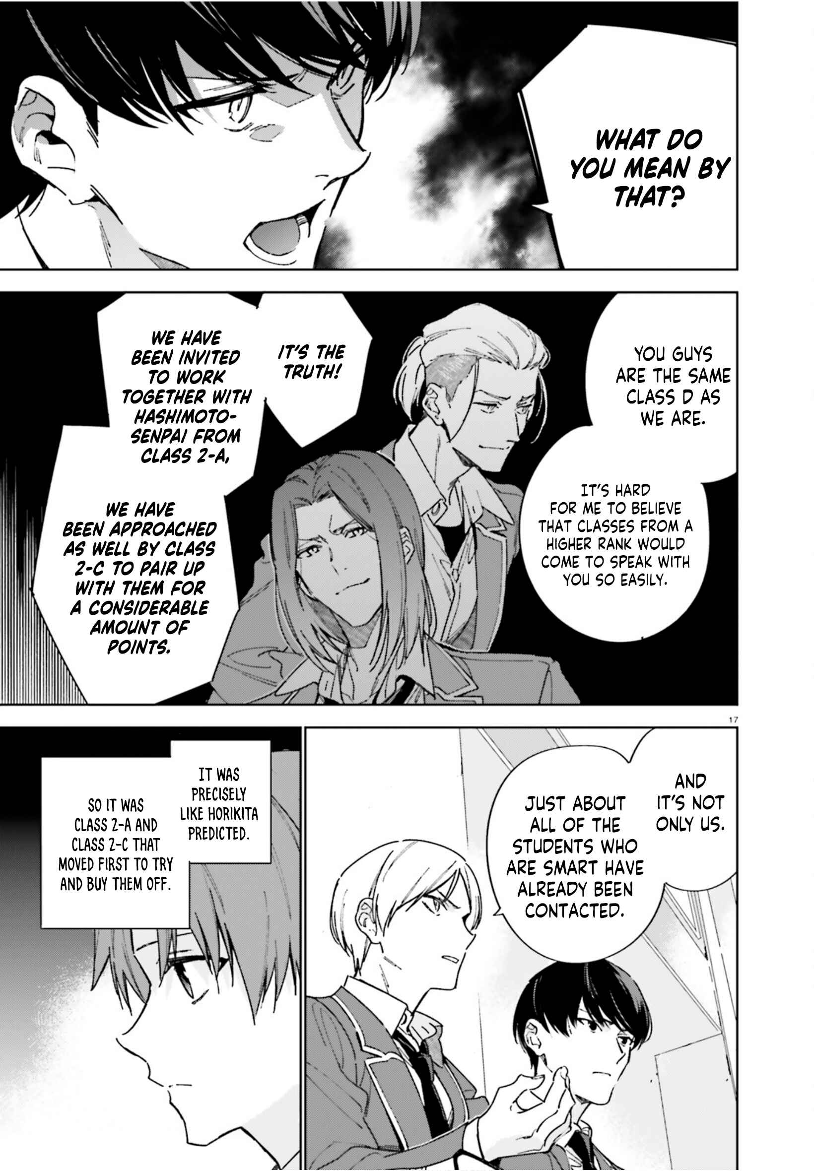 Page 18 Chapter 4 Youkoso Jitsuryoku Shijou Shugi no Kyoushitsu e: 2-nensei-hen