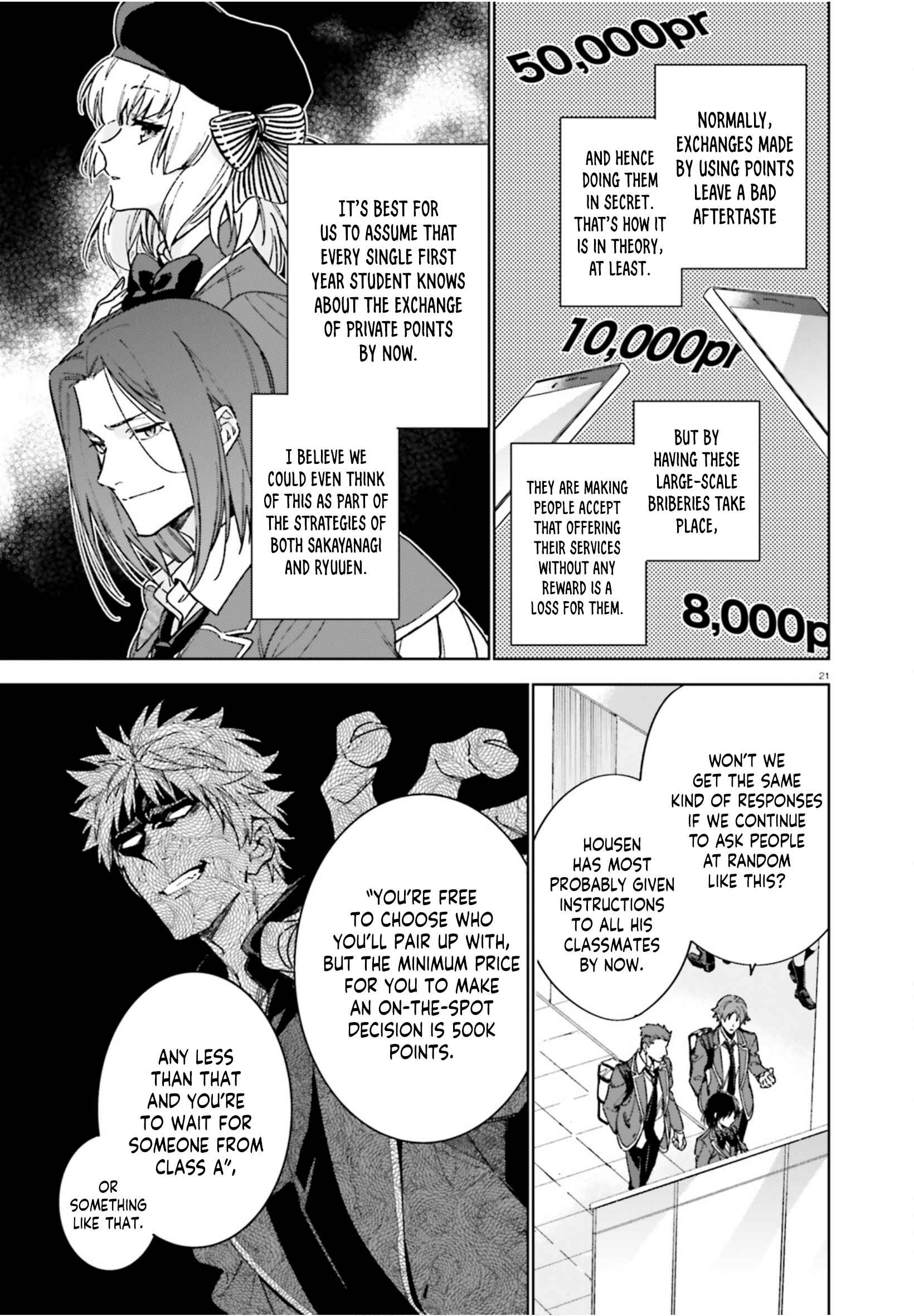 Page 22 Chapter 4 Youkoso Jitsuryoku Shijou Shugi no Kyoushitsu e: 2-nensei-hen