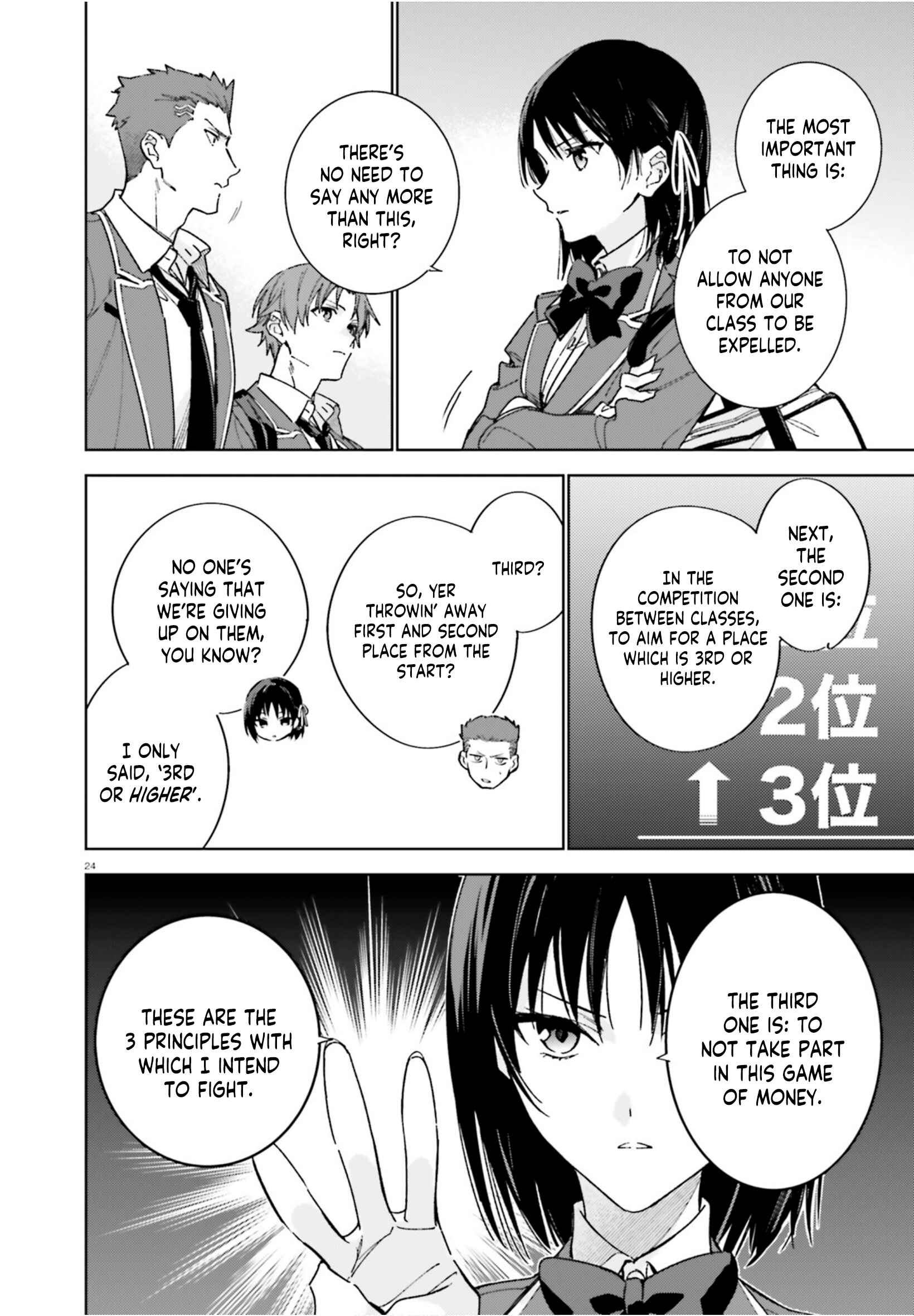 Page 25 Chapter 4 Youkoso Jitsuryoku Shijou Shugi no Kyoushitsu e: 2-nensei-hen