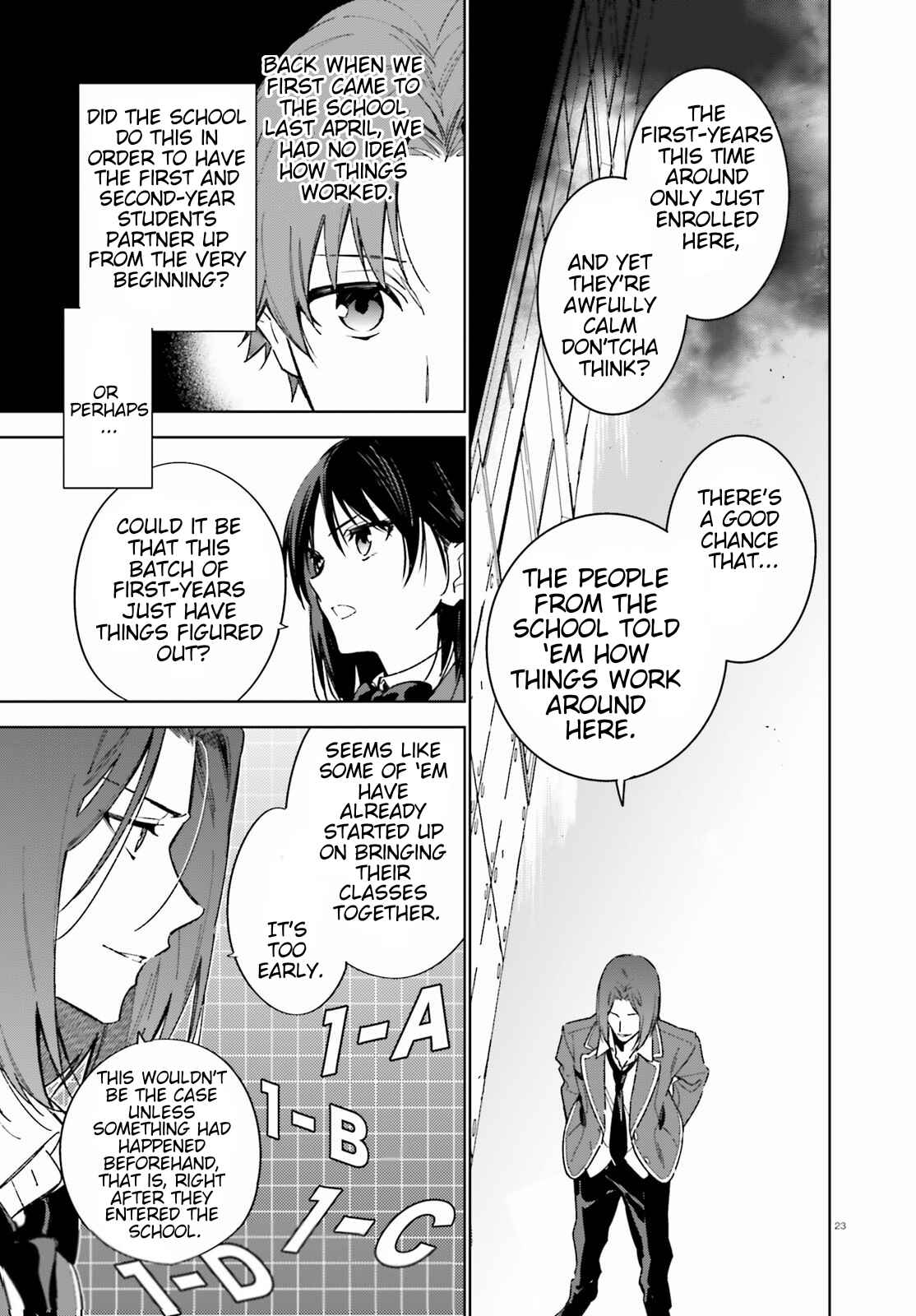 Page 23 Chapter 2 Youkoso Jitsuryoku Shijou Shugi no Kyoushitsu e: 2-nensei-hen