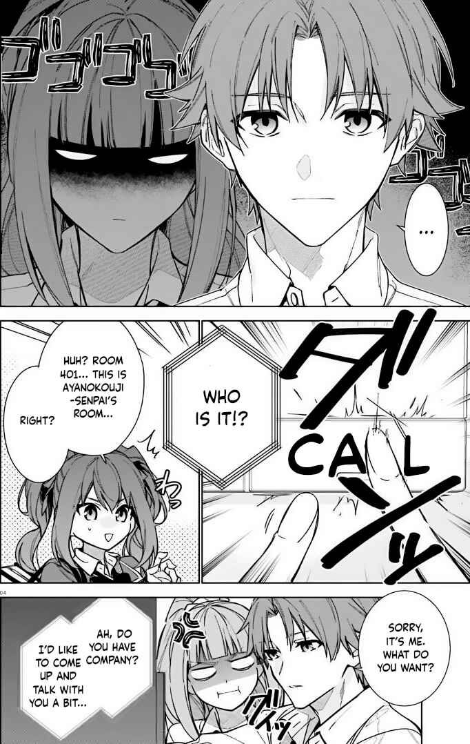 Page 4 Chapter 12 Youkoso Jitsuryoku Shijou Shugi no Kyoushitsu e: 2-nensei-hen