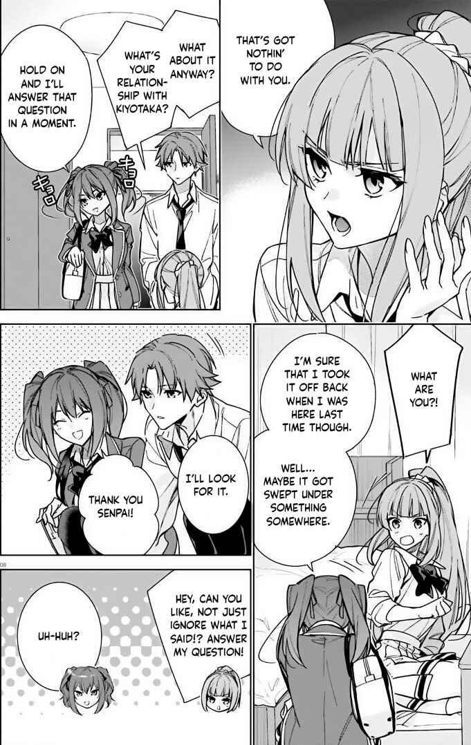 Page 8 Chapter 12 Youkoso Jitsuryoku Shijou Shugi no Kyoushitsu e: 2-nensei-hen