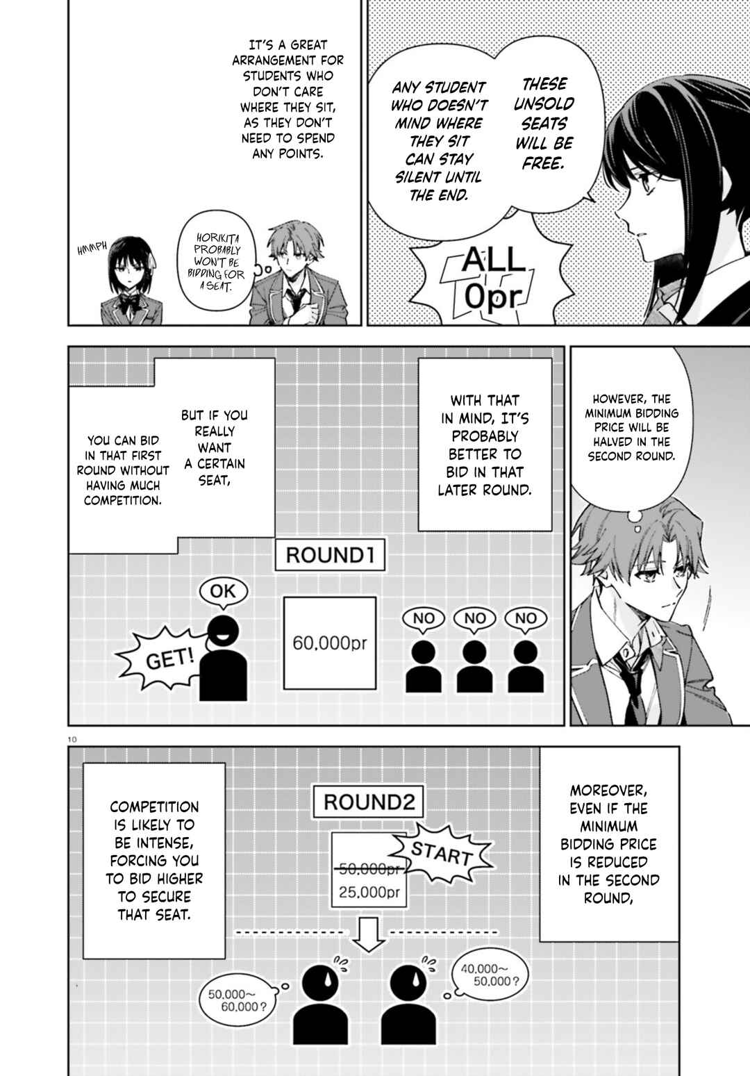 Page 10 Chapter 19.5 Youkoso Jitsuryoku Shijou Shugi no Kyoushitsu e: 2-nensei-hen