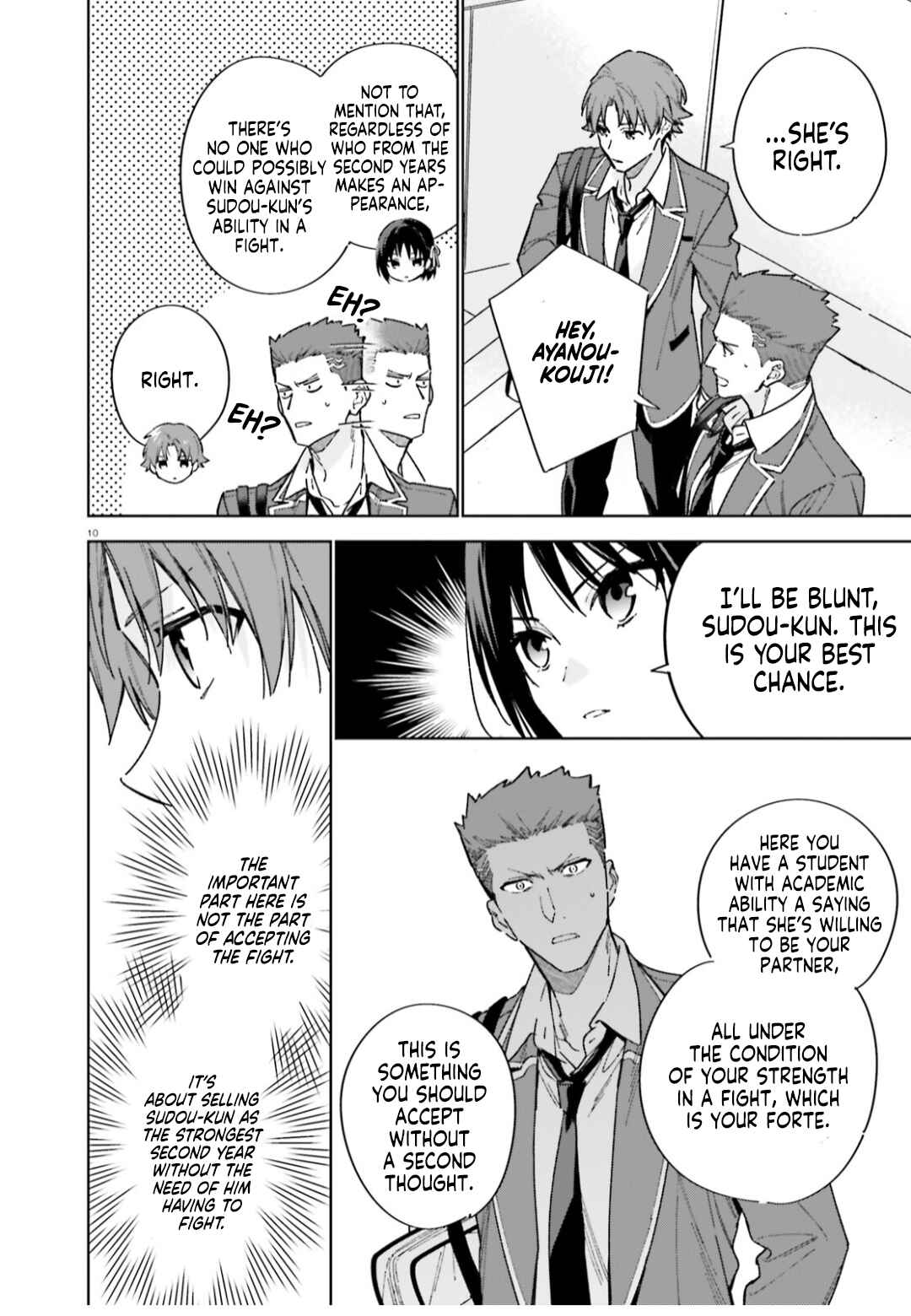 Page 11 Chapter 5 Youkoso Jitsuryoku Shijou Shugi no Kyoushitsu e: 2-nensei-hen