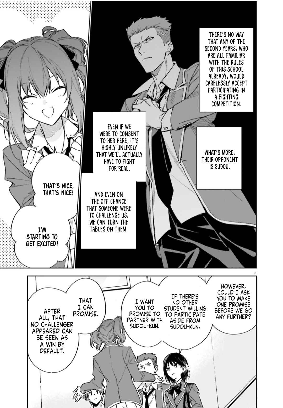 Page 12 Chapter 5 Youkoso Jitsuryoku Shijou Shugi no Kyoushitsu e: 2-nensei-hen
