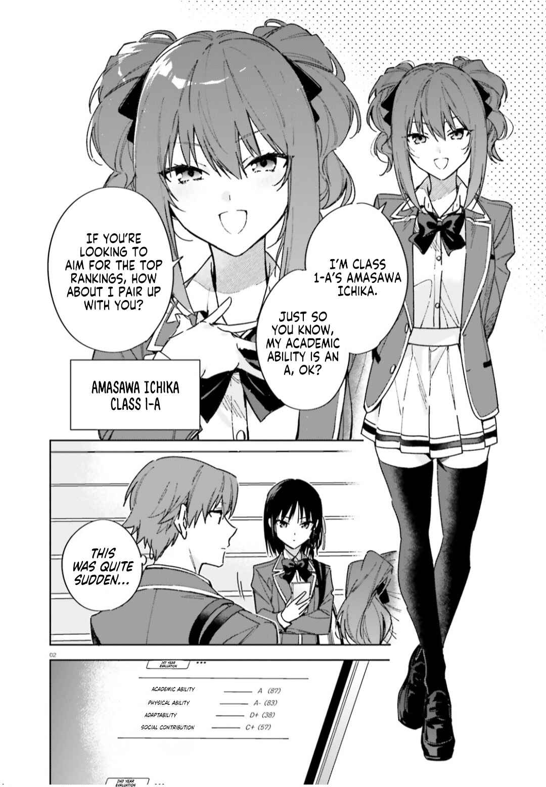 Page 3 Chapter 5 Youkoso Jitsuryoku Shijou Shugi no Kyoushitsu e: 2-nensei-hen