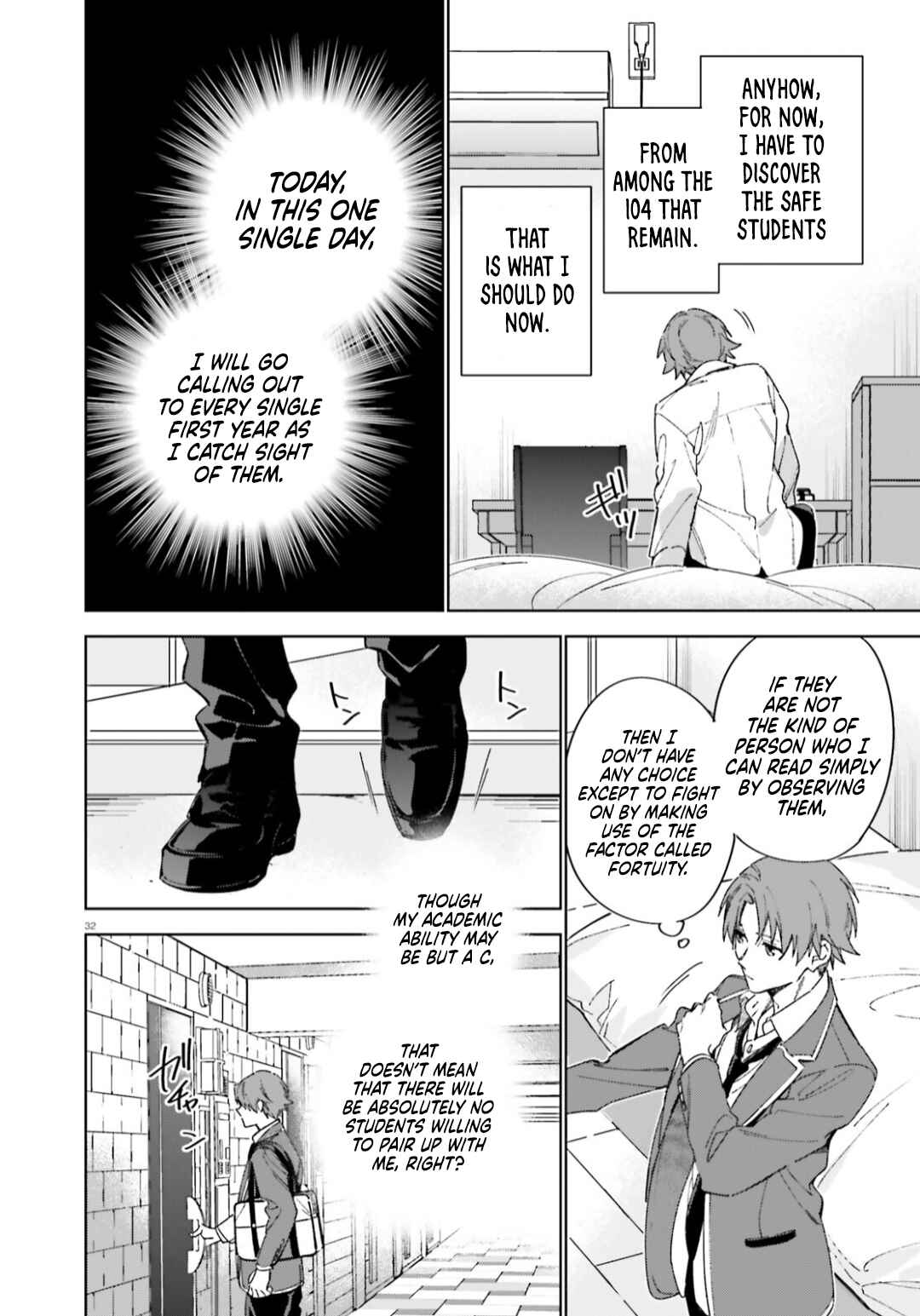 Page 33 Chapter 5 Youkoso Jitsuryoku Shijou Shugi no Kyoushitsu e: 2-nensei-hen