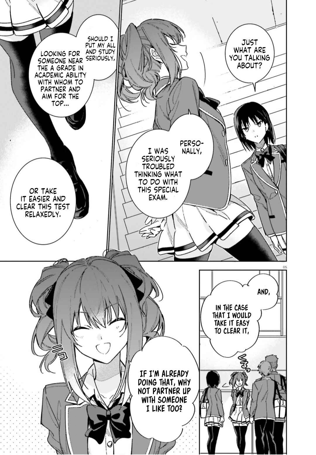 Page 6 Chapter 5 Youkoso Jitsuryoku Shijou Shugi no Kyoushitsu e: 2-nensei-hen