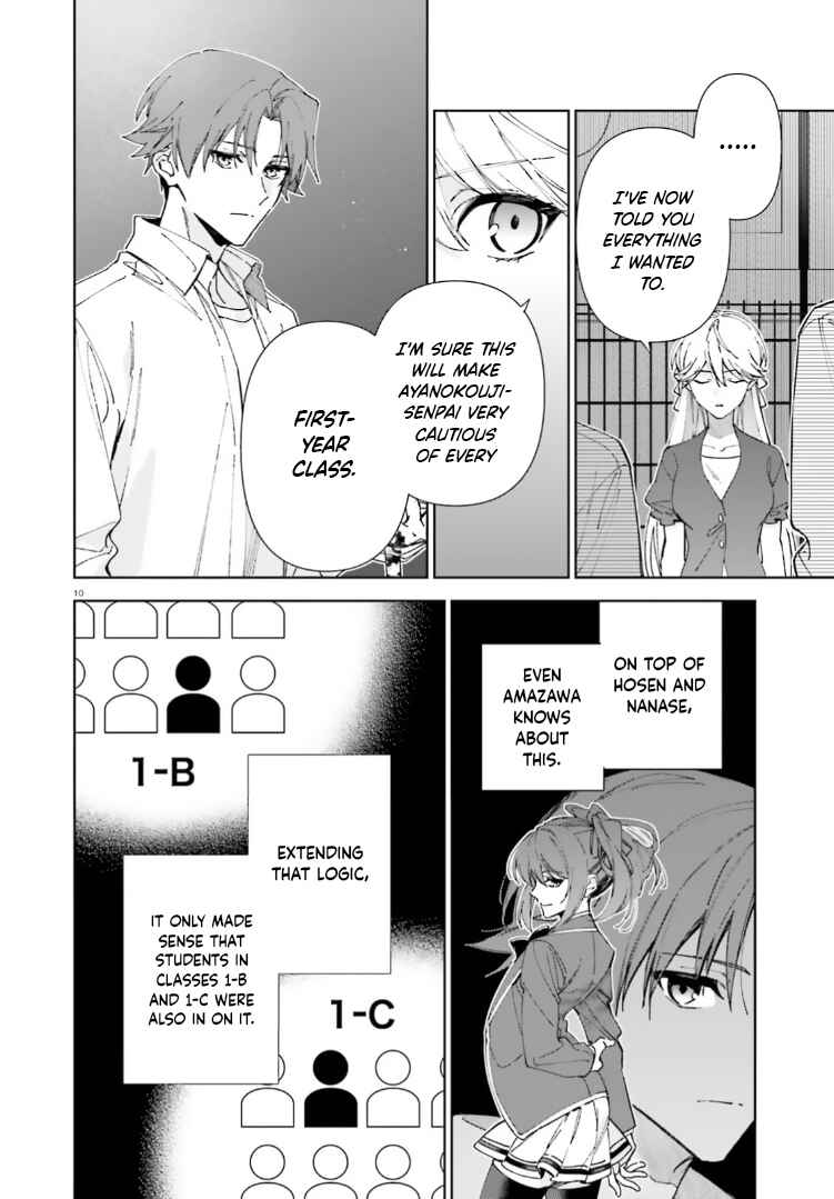 Page 10 Chapter 18 Youkoso Jitsuryoku Shijou Shugi no Kyoushitsu e: 2-nensei-hen