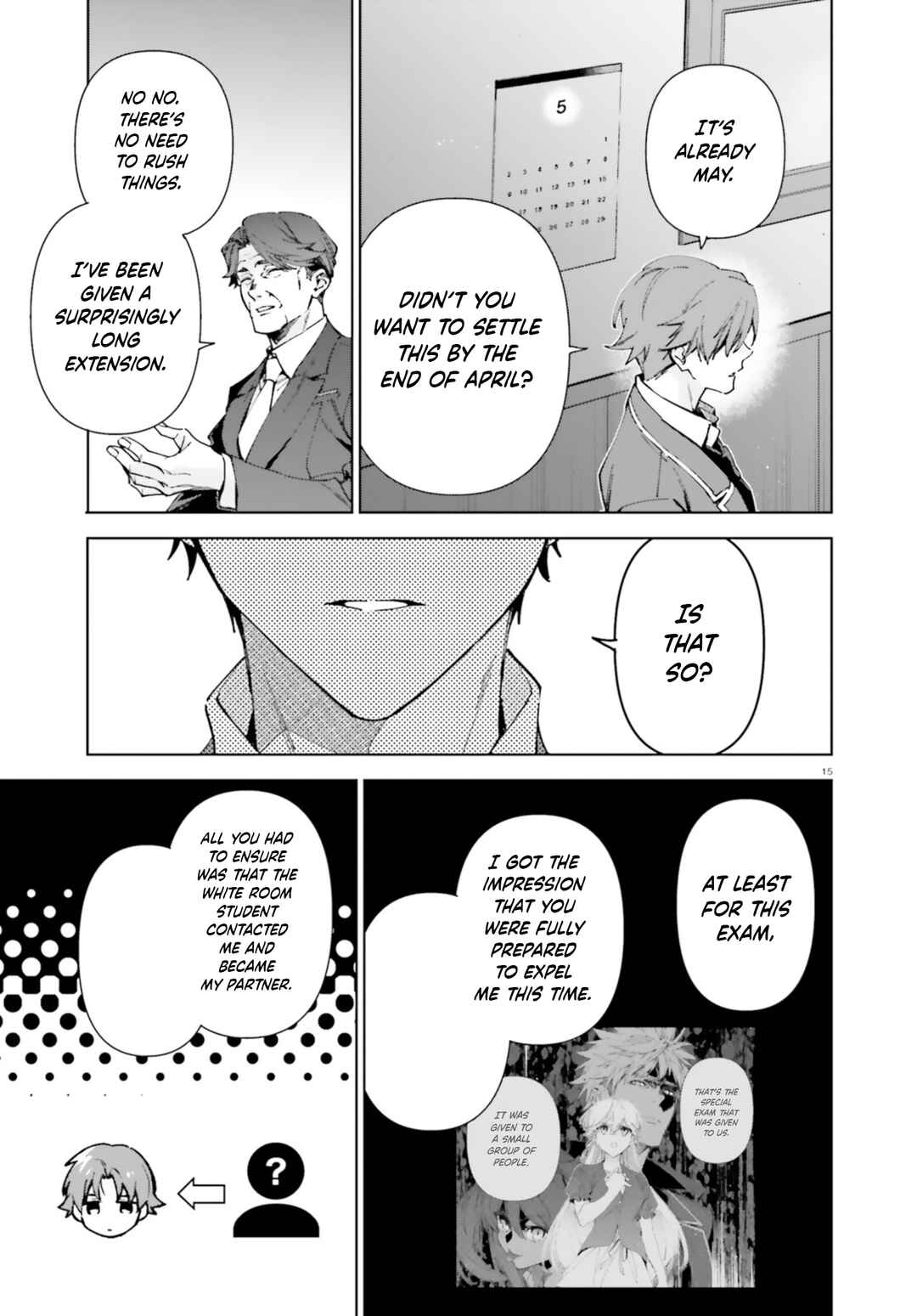 Page 15 Chapter 19 Youkoso Jitsuryoku Shijou Shugi no Kyoushitsu e: 2-nensei-hen