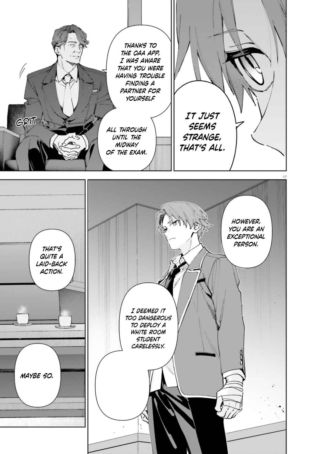 Page 17 Chapter 19 Youkoso Jitsuryoku Shijou Shugi no Kyoushitsu e: 2-nensei-hen