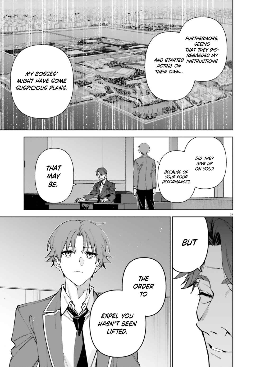 Page 21 Chapter 19 Youkoso Jitsuryoku Shijou Shugi no Kyoushitsu e: 2-nensei-hen