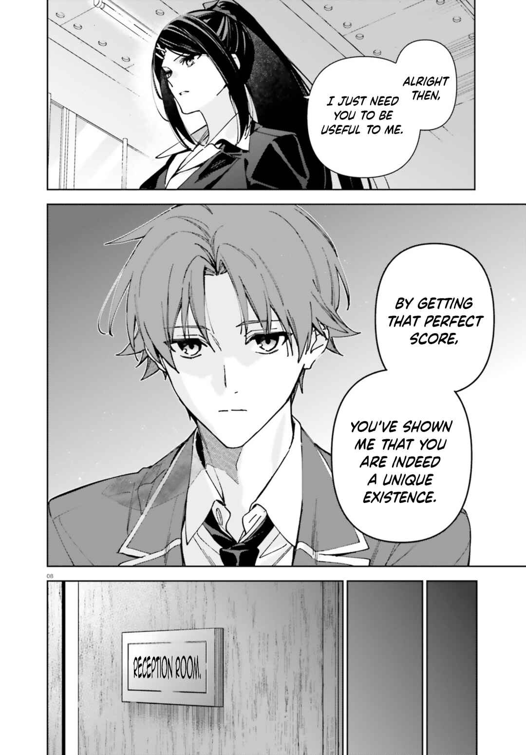 Page 8 Chapter 19 Youkoso Jitsuryoku Shijou Shugi no Kyoushitsu e: 2-nensei-hen