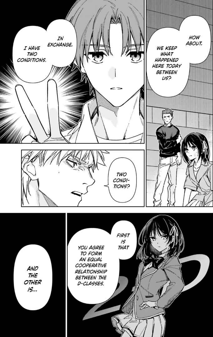 Page 22 Chapter 17 Youkoso Jitsuryoku Shijou Shugi no Kyoushitsu e: 2-nensei-hen