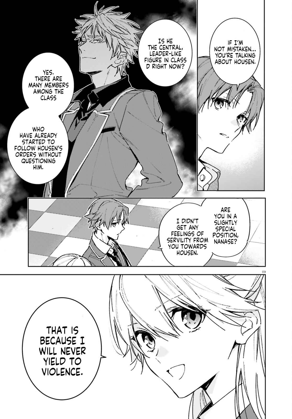 Page 10 Chapter 6 Youkoso Jitsuryoku Shijou Shugi no Kyoushitsu e: 2-nensei-hen