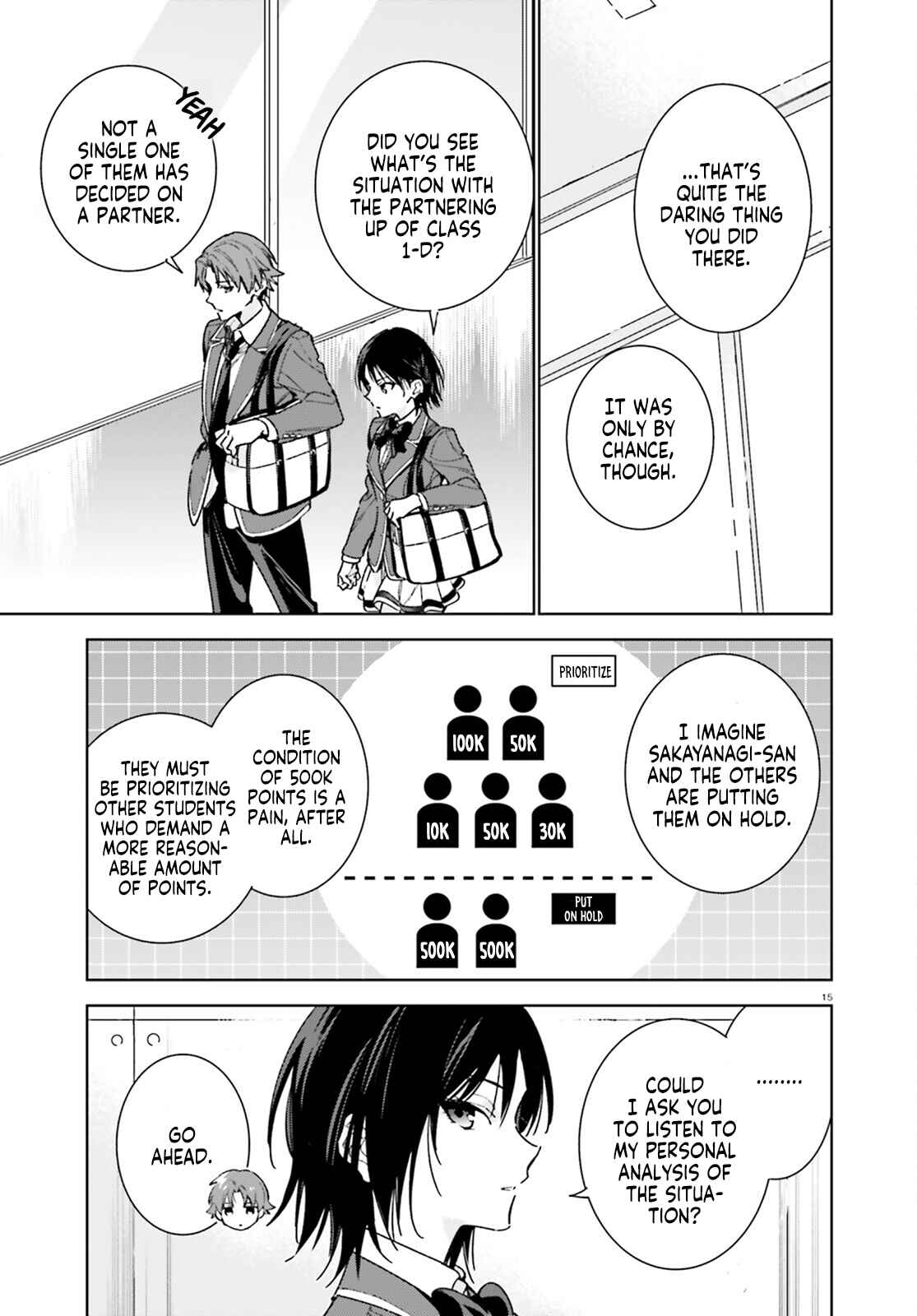 Page 16 Chapter 6 Youkoso Jitsuryoku Shijou Shugi no Kyoushitsu e: 2-nensei-hen