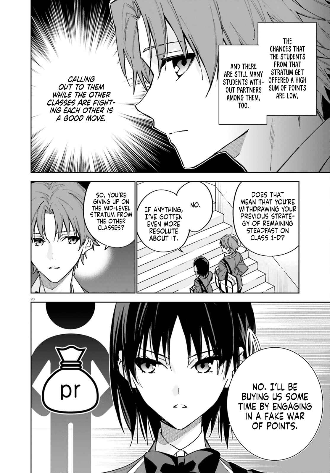 Page 21 Chapter 6 Youkoso Jitsuryoku Shijou Shugi no Kyoushitsu e: 2-nensei-hen