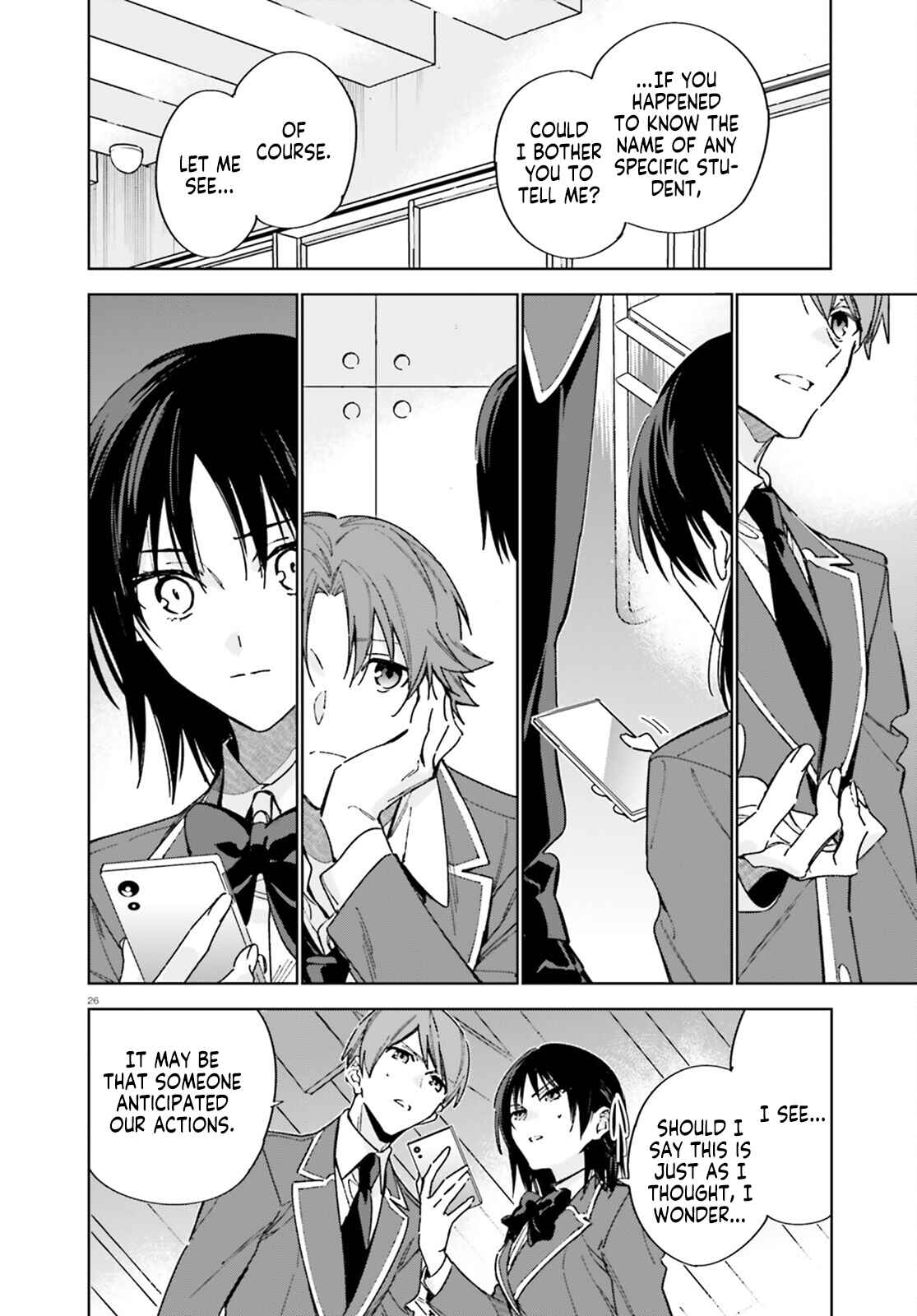 Page 27 Chapter 6 Youkoso Jitsuryoku Shijou Shugi no Kyoushitsu e: 2-nensei-hen