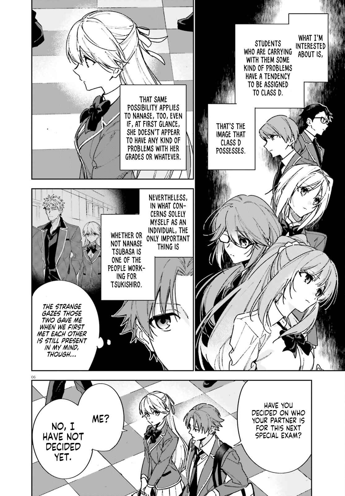 Page 7 Chapter 6 Youkoso Jitsuryoku Shijou Shugi no Kyoushitsu e: 2-nensei-hen
