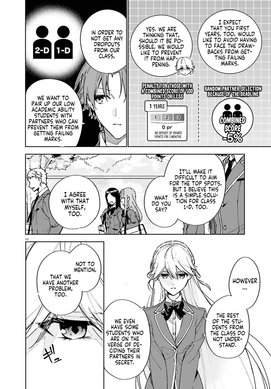 Page 9 Chapter 6 Youkoso Jitsuryoku Shijou Shugi no Kyoushitsu e: 2-nensei-hen