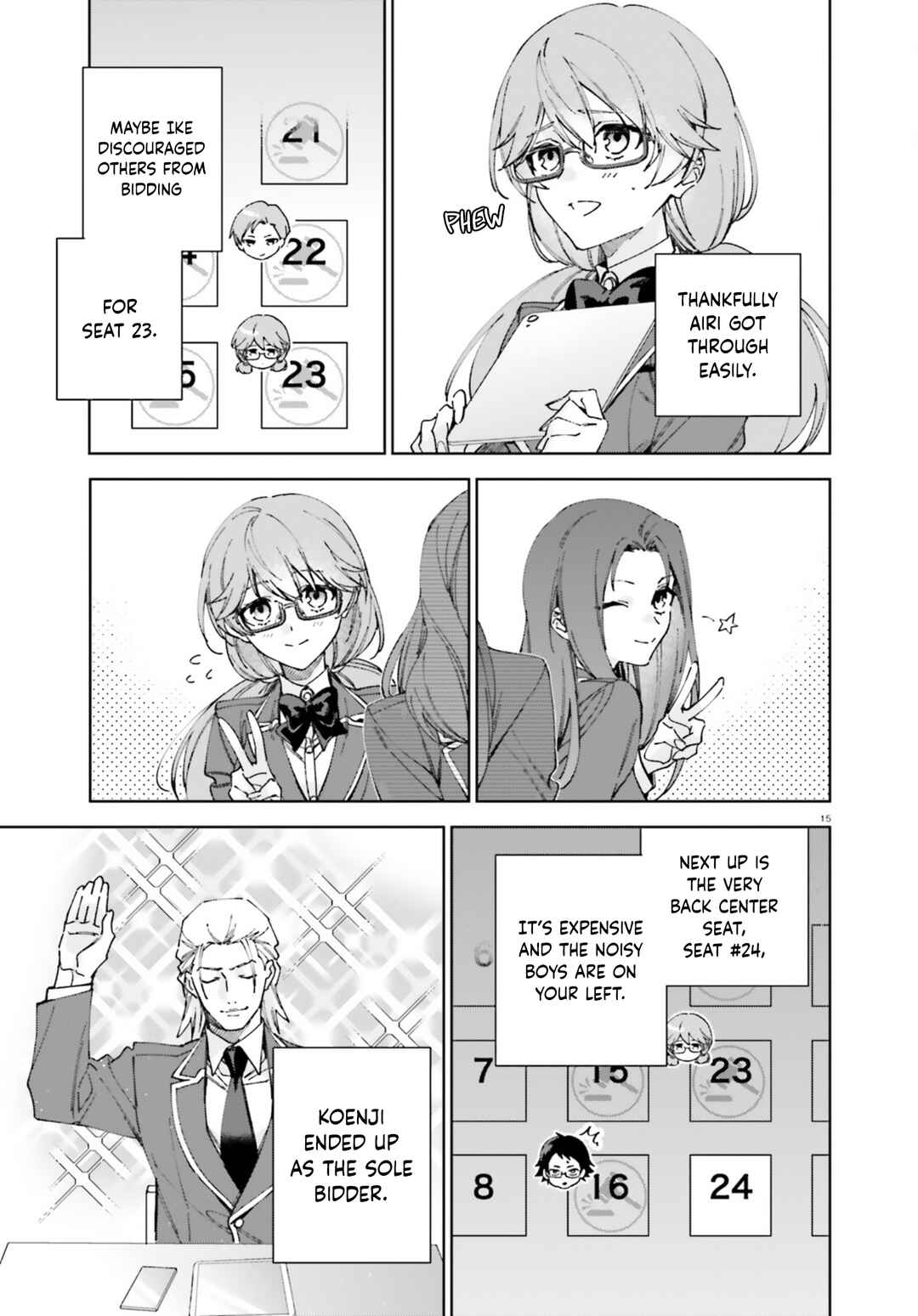 Page 15 Chapter 19.70 Youkoso Jitsuryoku Shijou Shugi no Kyoushitsu e: 2-nensei-hen