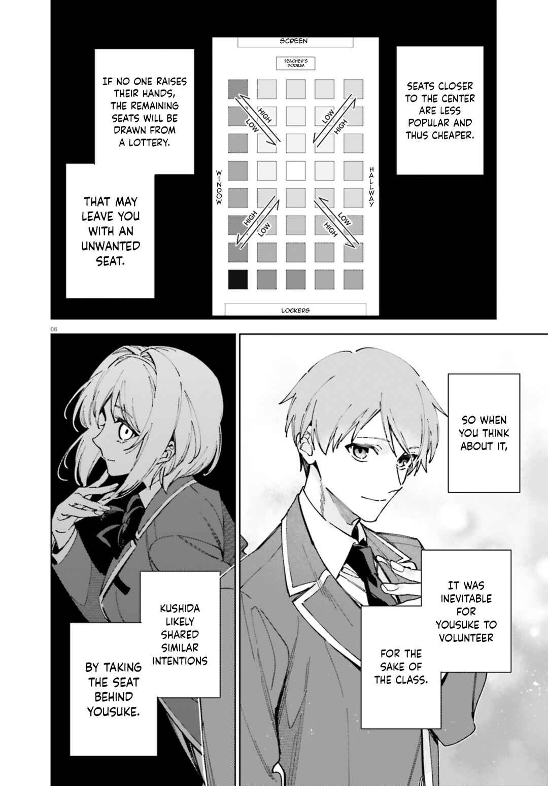 Page 6 Chapter 19.70 Youkoso Jitsuryoku Shijou Shugi no Kyoushitsu e: 2-nensei-hen
