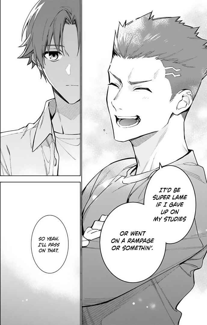 Page 22 Chapter 13 Youkoso Jitsuryoku Shijou Shugi no Kyoushitsu e: 2-nensei-hen