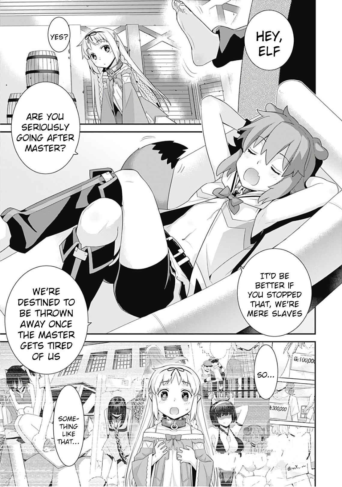 Page 1 Chapter 61 Isekai Elf no Dorei-chan