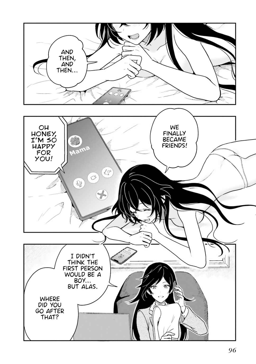 Page 8 Chapter 9 Takachiho Honoka-senpai ga SUKIde SUKIde Iroiro Gamandekinai.