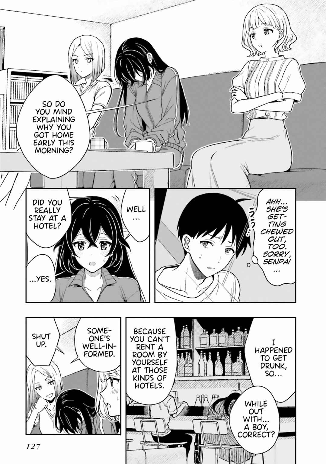 Page 14 Chapter 10 Takachiho Honoka-senpai ga SUKIde SUKIde Iroiro Gamandekinai.