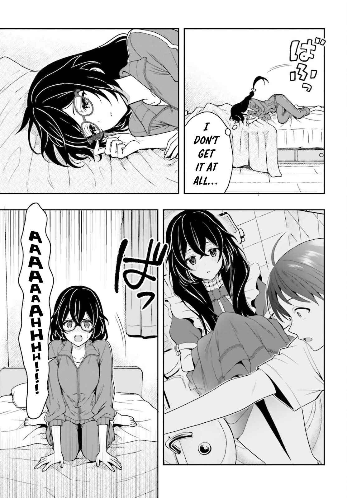 Page 4 Chapter 3 Takachiho Honoka-senpai ga SUKIde SUKIde Iroiro Gamandekinai.