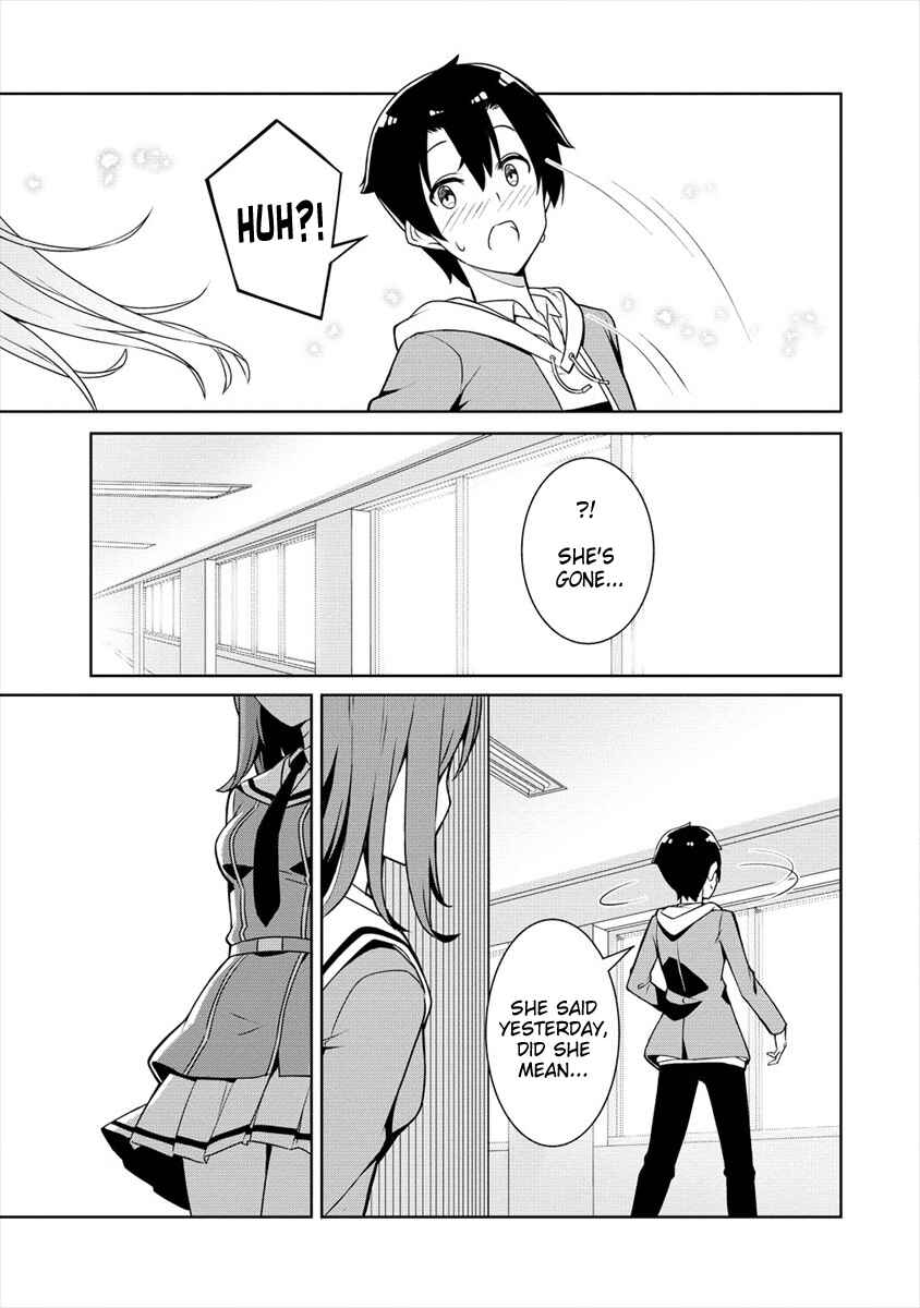 Page 19 Chapter 1 Ayame-senpai wa Boku to Himitsu no Keiyaku wo