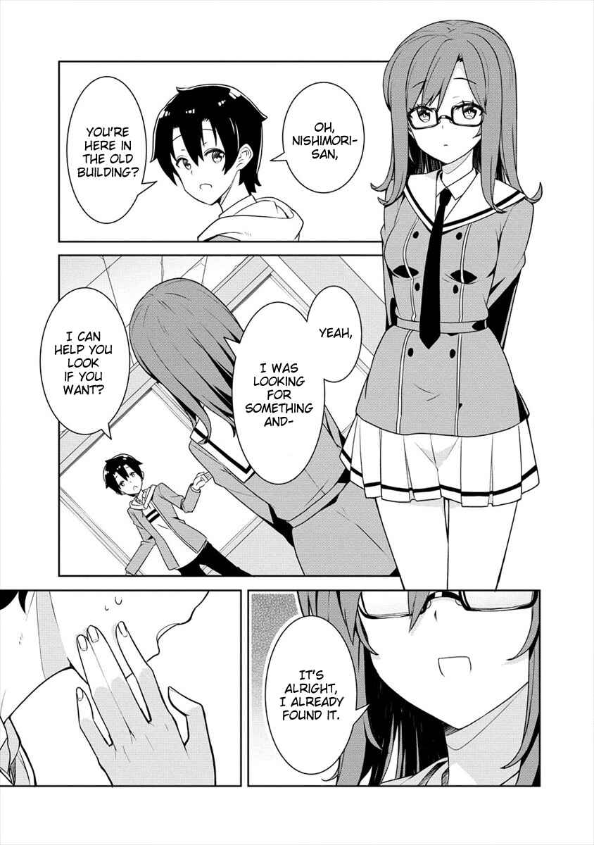 Page 21 Chapter 1 Ayame-senpai wa Boku to Himitsu no Keiyaku wo