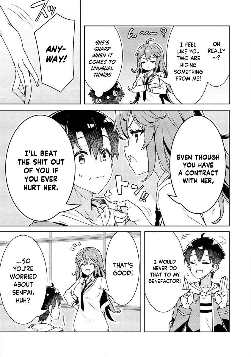 Page 16 Chapter 9 Ayame-senpai wa Boku to Himitsu no Keiyaku wo