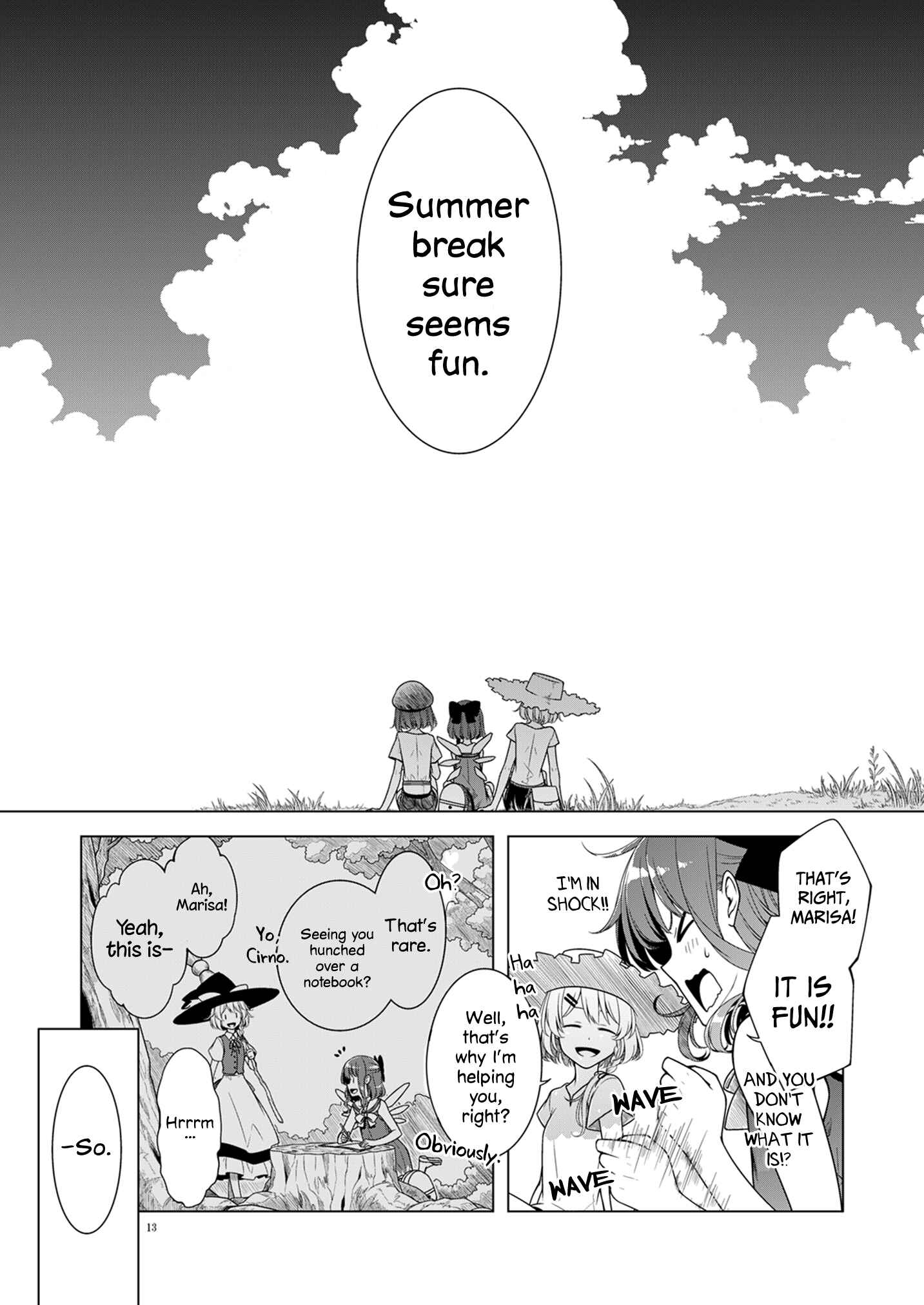 Page 11 Chapter Unknown_25d1 Touhou - Marisas Summer Break (Doujinshi)