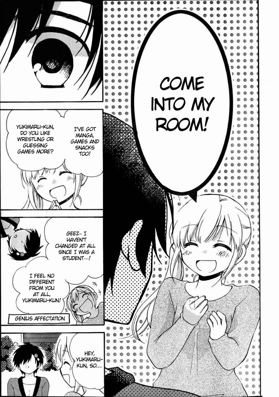 Page 19 Chapter 9 Hitorimi Haduki-san to.