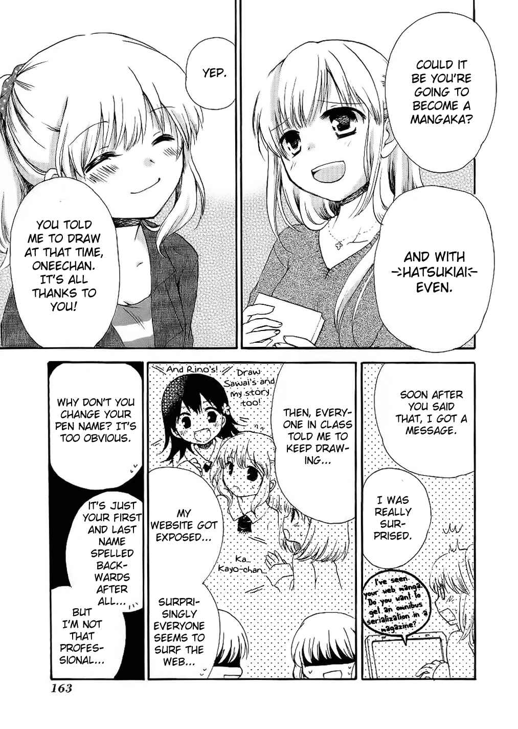 Page 13 Chapter 14 Hitorimi Haduki-san to.