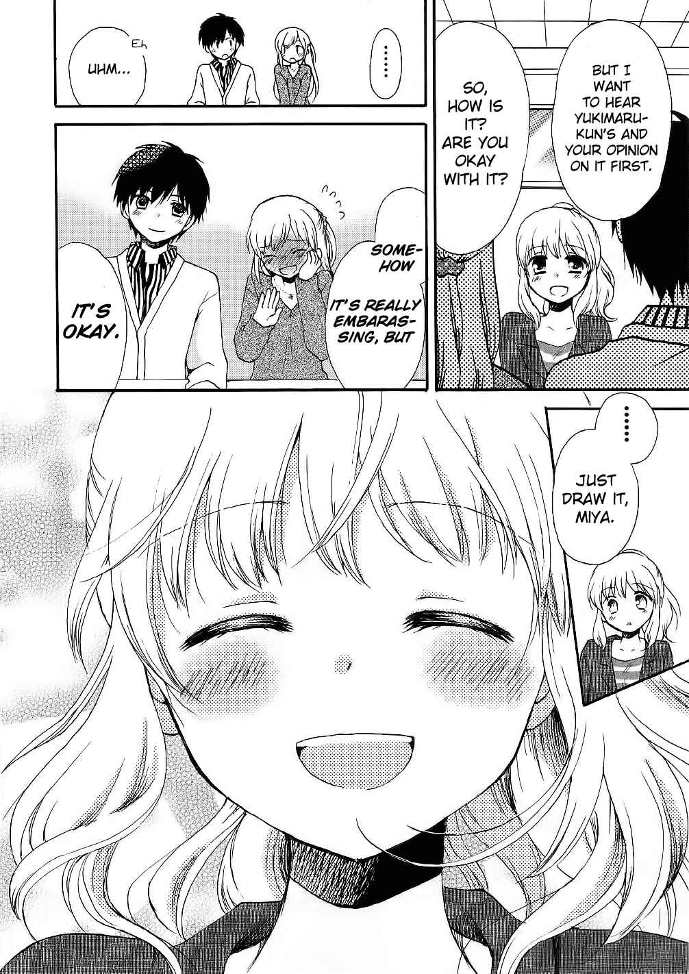 Page 16 Chapter 14 Hitorimi Haduki-san to.