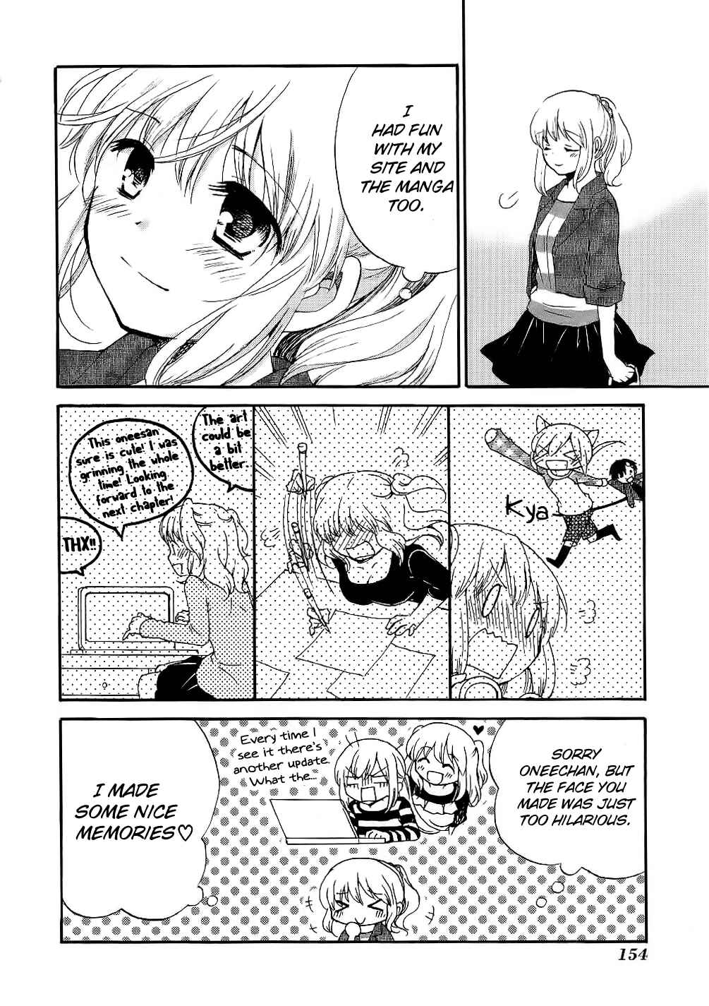 Page 4 Chapter 14 Hitorimi Haduki-san to.